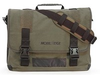 17.3-inch Eco-friendly Canvas Messenger Bag (green) 17.3-inch Eco-friendly Canvas Messenger Bag (green)