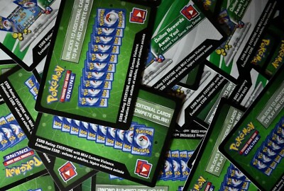 Pokemon TCG Online Code Cards - Unused -  Pick Your Set **Codes Messaged Fast**