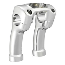 1 1/4" Clamp 4" Rise Pull Back Handlebar Riser Fit For Harley Softail Breakout