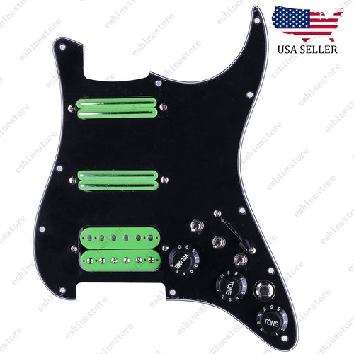KAISH - Battipenna Per Chitarra A 11 Fori, Stile Strat A 11 Fori, Per