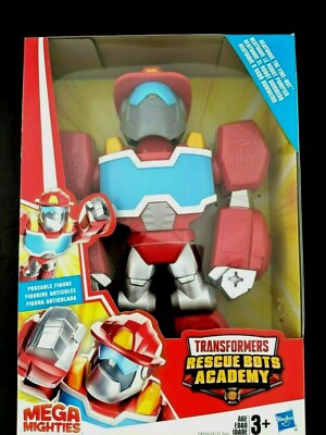  Heatwave Fire-Bot Action Figure Mega Mighties Rescue Bots Academy Transformers