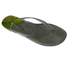 Chanclas para mujer Grendha en goma limón perfumada hechas en Brasil