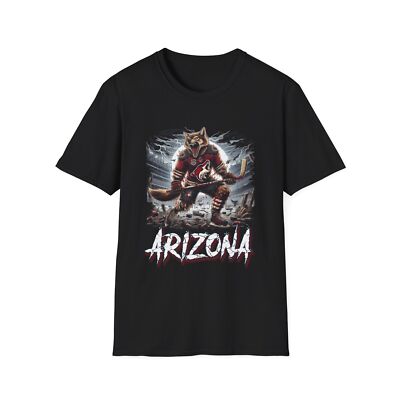 Howl of Terror Arizona Coyotes Horror Mashup T-Shirt
