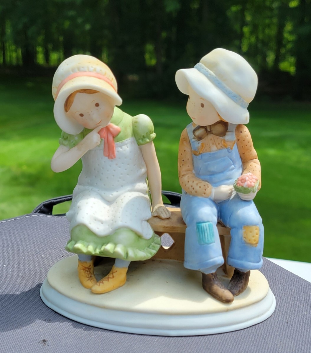 Holly Hobbie 3点セット Vintage Holly Hobbie figurines - set of 3 