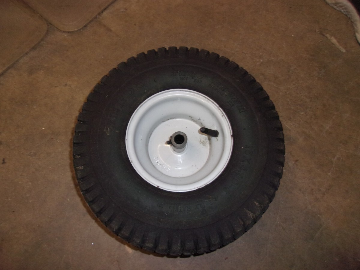 Wheel Assembly Troy Bilt Riding Mower Front Tires OEM USED TROY