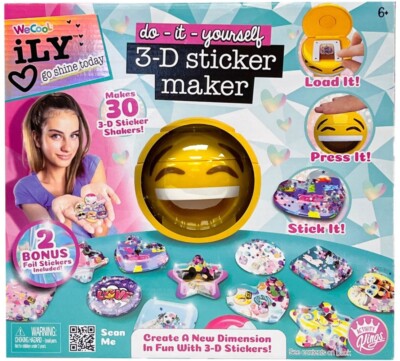 3D Spaß Design Aufkleber Maschine Selbstklebend Kreativ Handwerk Aktivität Könige 
