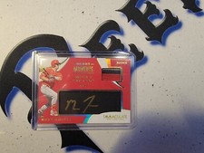 2020 PANINI IMMACULATE MATT THAISS ROOKIE PATCH AUTO #03/10 DEBUT MOMENTS