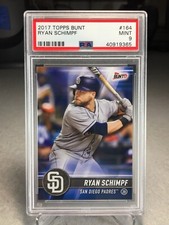 2017 Topps Bunt Ryan Schimpf Rookie #164 - PSA 9 - POP 1 (only 2 graded higher)