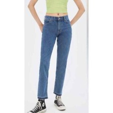 Aritzia Sunday Best womens size 2 High Waist Easton Split Hem Straight Leg Jean