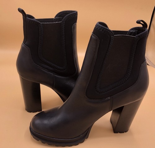 aldo black platform boots