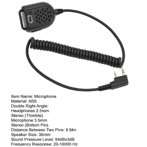 2.5mm Stereo Headphone Jack Microphone Wide Compatibility High-quality Voice - Zdjęcie 6 z 9