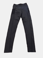 Yoga Pants Women Mesh Pocket Stretch Sport Gym Leggings Tummy Control 20" W 24"L