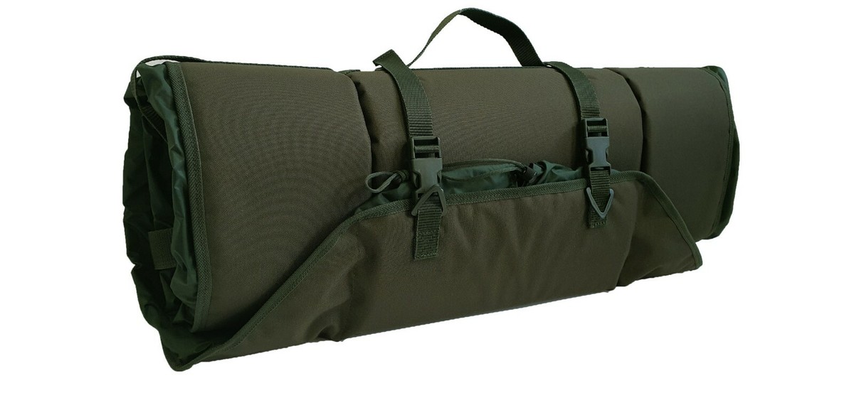 Carquois à 3 Cannes COTSWOLD AQUARIUS VULPINE – Pour Pêche à La Carpe, Motif DPM – Neuf (détails)