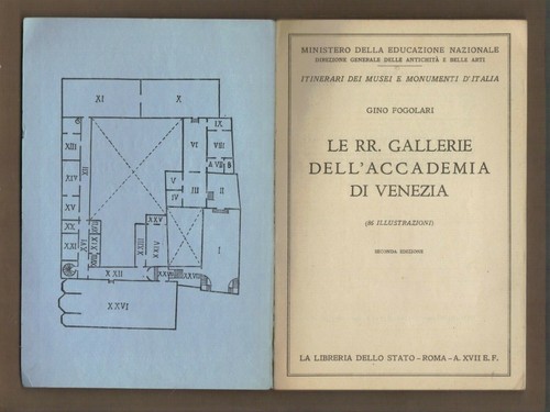 1938 Le Gallerie dell'Accademia di Venezia Guide G. Fogolari 86 Illustrations - Picture 2 of 6
