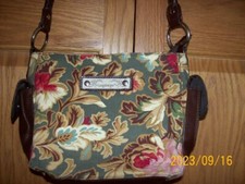 Longaberger Floral Print medium Handbag