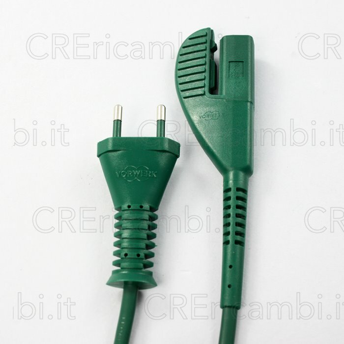 Cavo di alimentazione adatto per aspirapolvere Vorwerk Folletto VK 135 VK 136, lunghezza 7 m