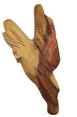 Peruvian Kuripe Carved Palo Santo Traditional Andean Tool for Cleansing Healing
