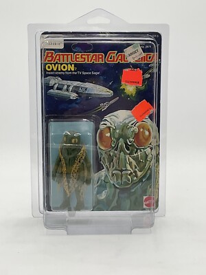 Unpunched 1978 Mattel Battlestar Galactica OVION Alien Action Figure New
