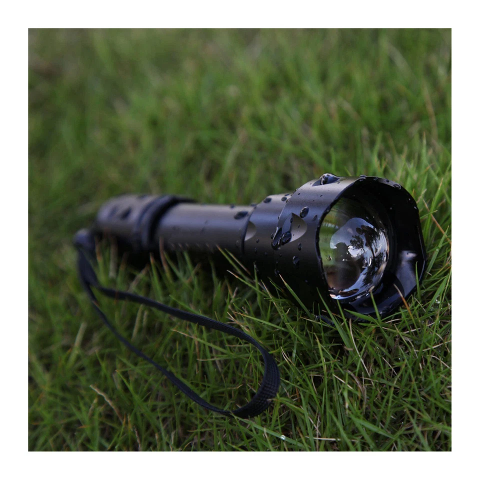 NUEVO T20 Zoom Infrarrojo 810nm LED IR Caza Linterna Impermeable + Cola de Rata - Imagen 4 de 4