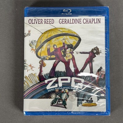 NEW Sealed 1972 ZPG Zero Population Growth Blu-ray Kino Lorber OOP Sci-Fi