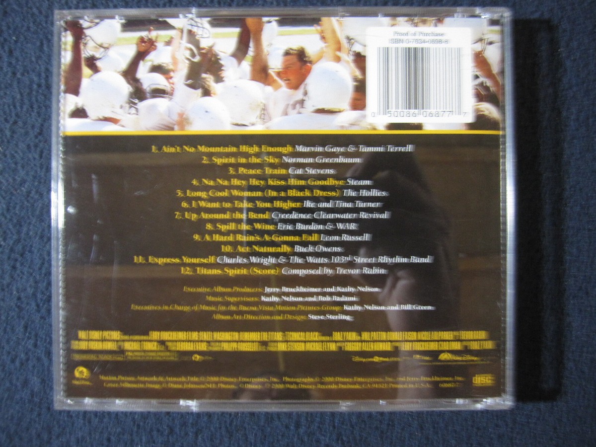 Remember the Titans: An Original Walt Disney Motion Picture Soundtrack  (2000 F.. 50086068777| eBay