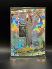 2025 Panini Prizm WNBA Ajsa Sivka Silver Cracked Ice Rookie Chicago Sky #85 RC