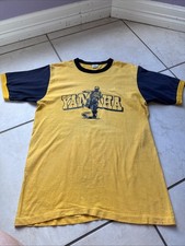 Vintage Single Stitch Yamaha 3D Emblem T Shirt RARE HTF Small