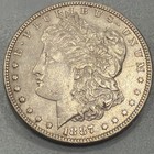 1887 Morgan Silver Dollar $1 90% Silver Business Strike Philadelphia KM#110 — photo 1