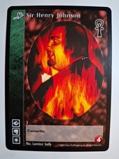 Sir Henry Johnson VTES Vampire Jyhad CCG Camarilla Edition