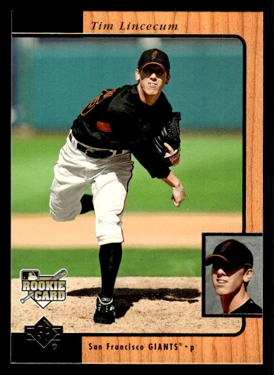 Upper Deck Tim Lincecum Baseball Sports Trading Cards