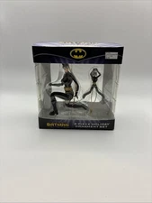 2 - Kurt S. Adler CARTOON NETWORK CATWOMAN Holiday Ornaments DC Comics New/Boxed