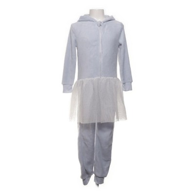 Zeeman, Freizeit Overall, Größe: 110/116, Blau/Weiß, Polyester, Fleece #b4e