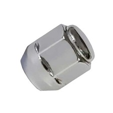 1x Radmutter M12x1.5 Kegelbund geschlossen 60° chrom für Mazda, 121 II, 121 III,