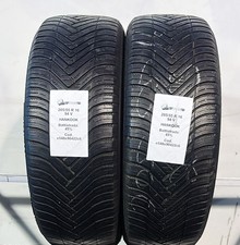 PNEUMATICI USATI PEZZI 2 HANKOOK KINERGY 4S2 205/55 R16 94V 4 STAGIONI