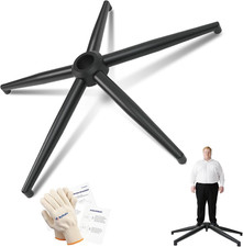 28" Office Chair Replacement Parts- Heavy Duty Base Replacement- 2500 Lbs Capaci