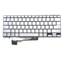 New US Backlit Keyboard Silver for ASUS Zenbook A14 UX3407 UX3407Q Laptop