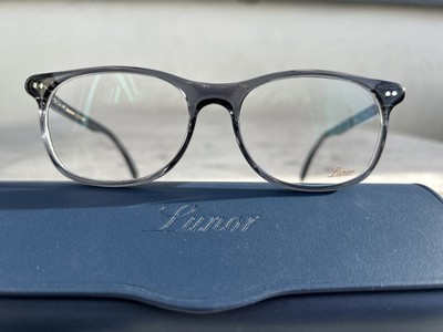 Lunor Brille A10 Mod. 352 col. 32 Farbe vintage blau Grösse 52/17 - 145  NEU !