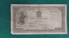 Romania 500 Lei 1941 Pick 51 aFine