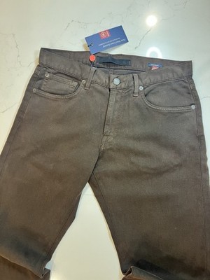 Vintage Men s Agave Denim - Gringo Classic Calvary Brown Twill Flex - 33/33