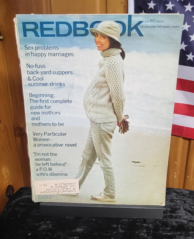 REDBOOK magazine July 1972 (Mary Hagiwara mother-to-be)