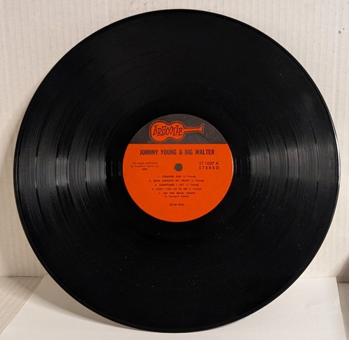 Johnny Young & Big Walter CHICAGO BLUES 1968 Arhoolie 12" LP Vinyl Record - Picture 4 of 5