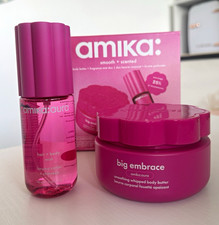 amika aura Big Embrace Body Butter Hair/Body Mist Duo FULL SIZE Hydrating