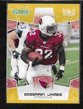 2008 Score #005 Edgerrin James Gold Zone 043/400
