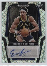 2024-25 Panini Prizm Black Rookie Signatures Mojo /25 Enrique Freeman Auto 3d3