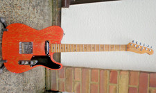 HEARTWOOD TELECASTER guitar Hand Made re-Logo'd relic Fender neck part caster