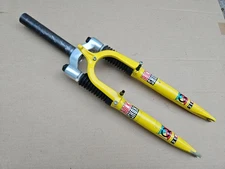 Vintage 90s Rock Shox Quadra 21R Mountain Bike Suspension Fork 1-1/4" Threadless