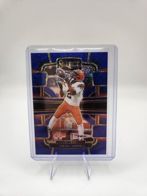 2023 Panini Select - Concourse Amari Cooper #24 Blue Disco Prizm /25
