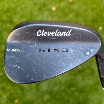   Cleveland RTX-3 V-MG Black Satin GAP WEDGE GW 50° 10 Bounce 50/10 Steel RH