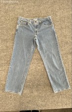Sonoma Girls Blue Everyday Jean Straight Leg Stretch Denim Size 12H