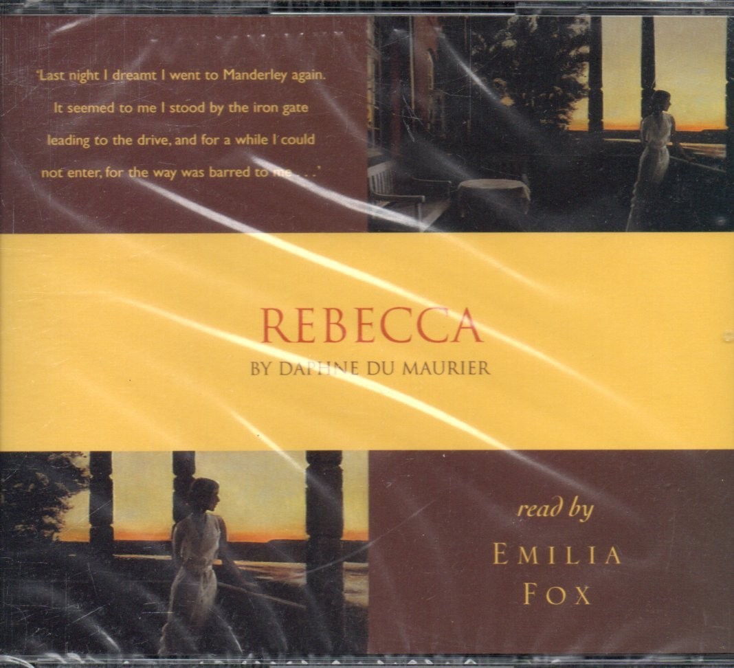 REBECCA by Daphne Du Maurier - 3xCD Audiobook *NEW & SEALED* *Emilia Fox*